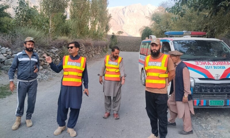 glacial burst in Gilgit-Baltistan