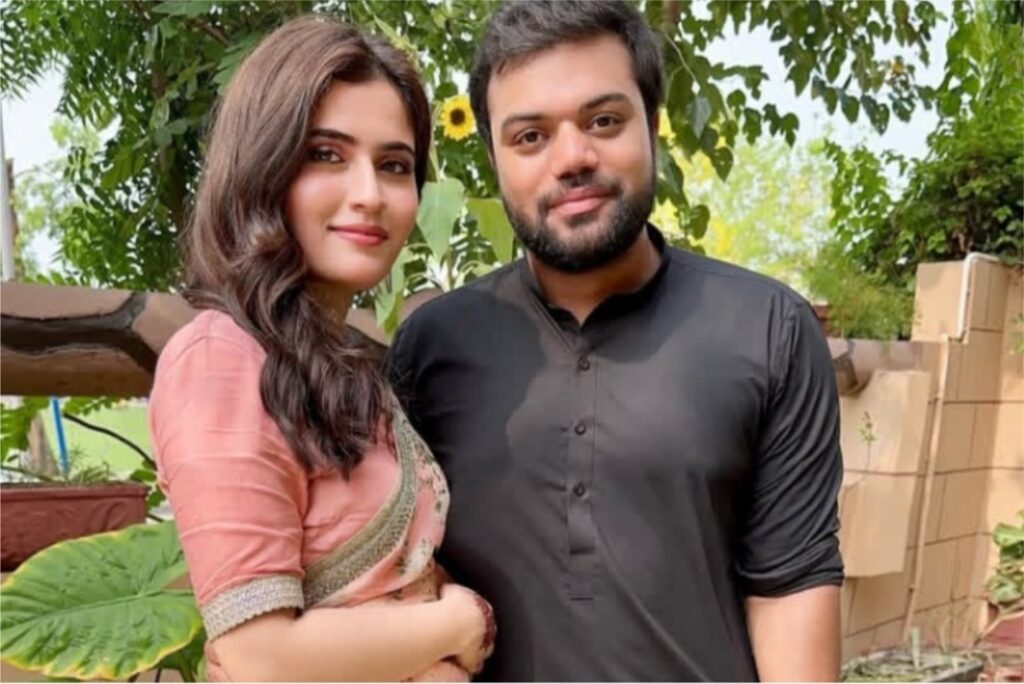 Ducky bhai with his wife