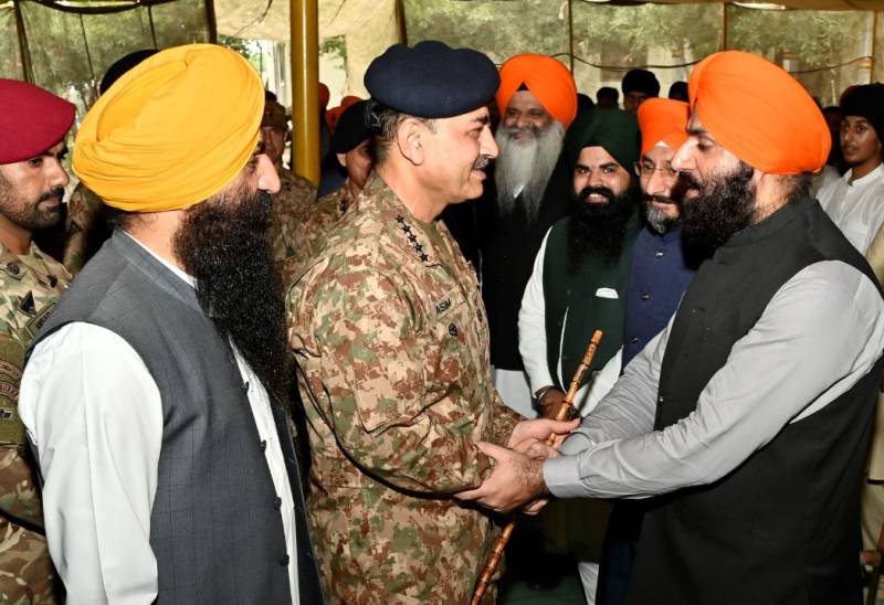 Field Marshal Asim Munir visits Darbar Sahib Kartarpur 