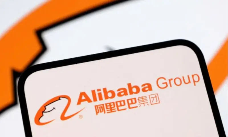 Alibaba group logo is seen in this illustration taken, February 11, 2025. — Reuters /Dado Ruvic/Illustration/File Photo