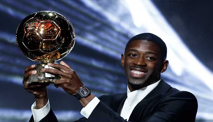 PSG’s Dembele, Barca’s Bonmati win Ballon d’Or awards in Paris