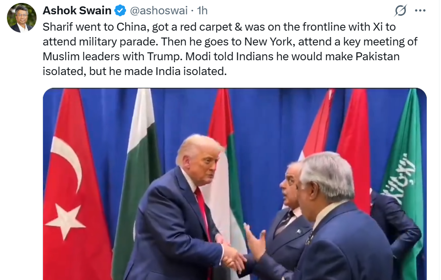 Pakistan isolates India