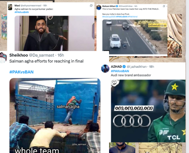 Memes start as Pakistan reaches final