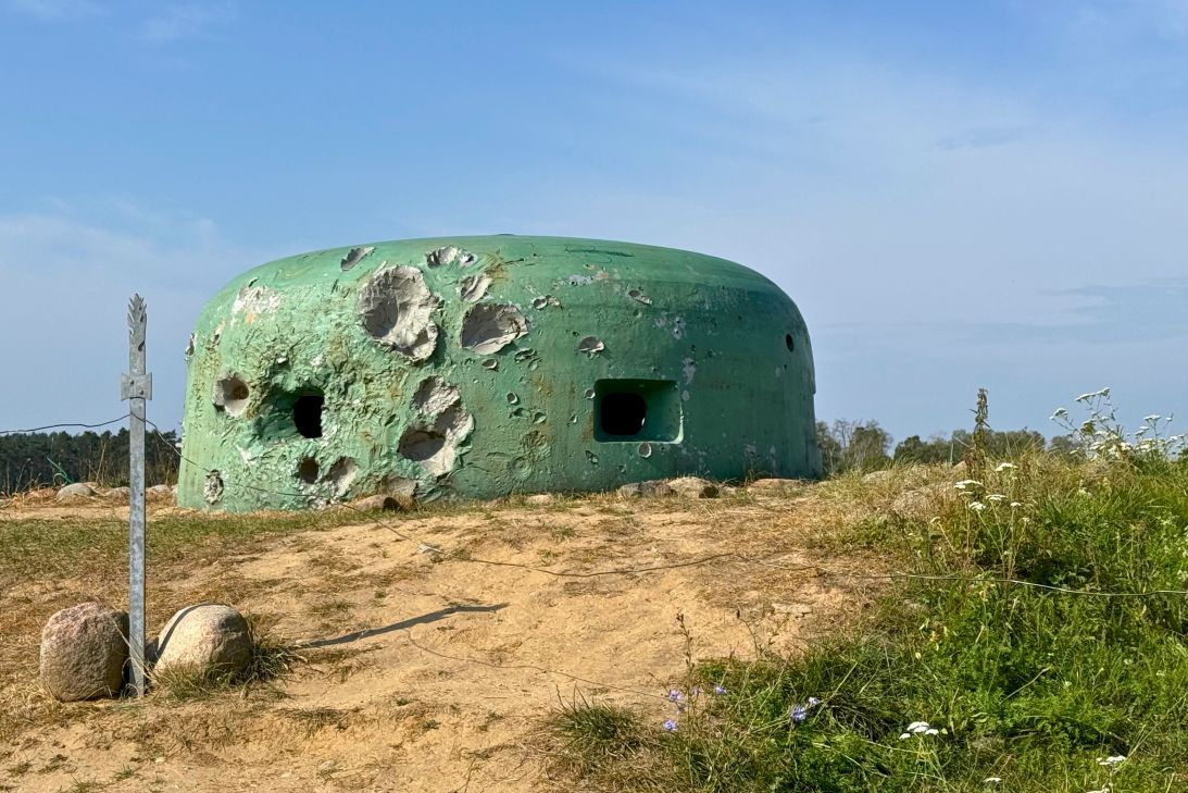 cupola above the bunker