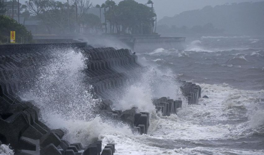 Hong Kong shuts down ahead of world’s biggest typhoon this year