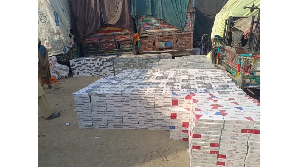 Customs Seizes Smuggled Cigarettes, Nuts, Clothes Worth More Than Rs. 51 Million