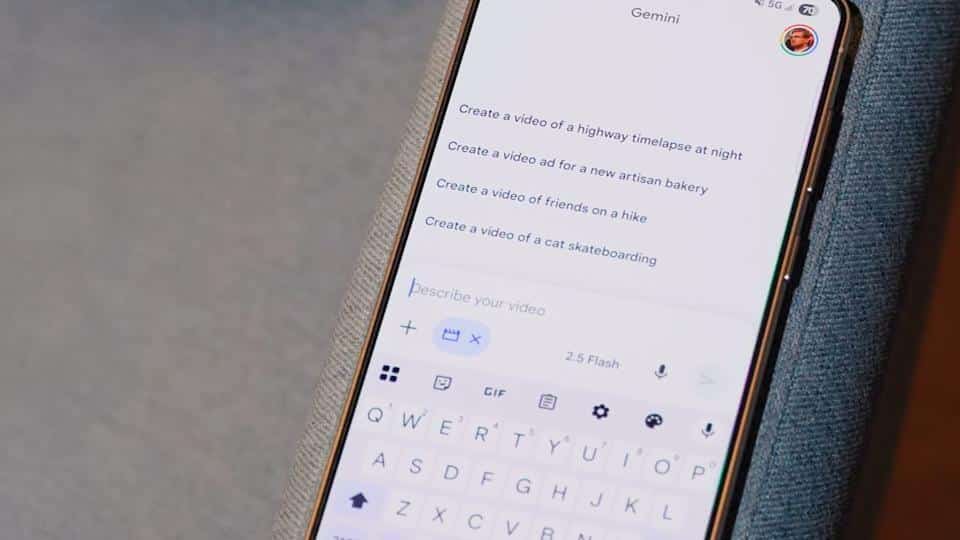 Google Gemini App Gets AI Video Generation Upgrade